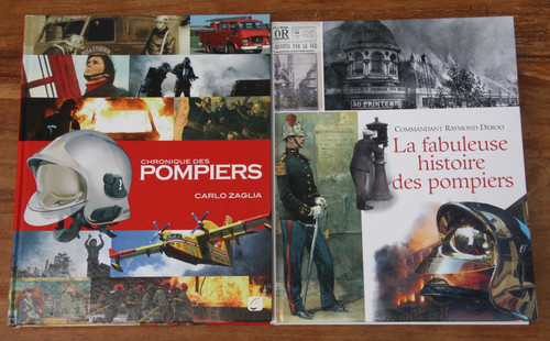 Les pompiers lot 2 livres - pompiers,