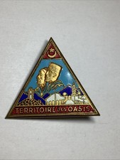 Insigne Militaire Sahara Territoire Des Oasis - Médaille Drago Beranger