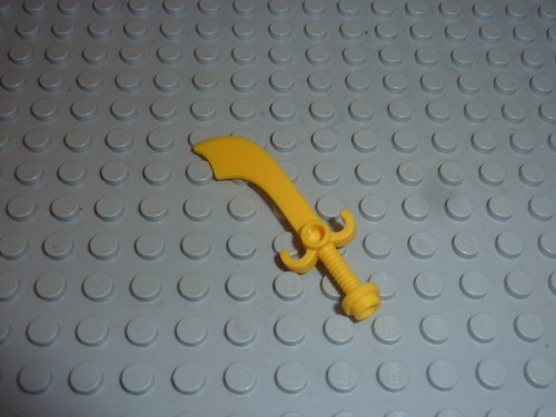 Lego yellow minifig - yellow, weapon