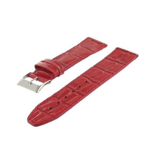 Bracelet montre 22mm rouge - bracelet,