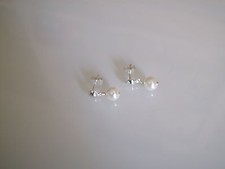 Boucles d'Oreilles couleur Ivoire Mariage/Mariée/soirée (p robe) pas cher