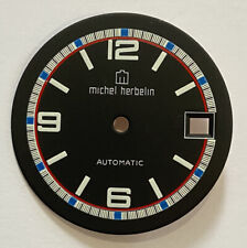 TOP ETAT CADRAN DE MONTRE DE PLONGEE MICHEL HERBELIN AUTOMATIC @ DIAL @ 28,59 MM