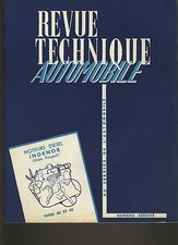 (13A)REVUE TECHNIQUE AUTO MOTEURS DIESEL INDENOR (filiale PEUGEOT) TMD 80 et 85