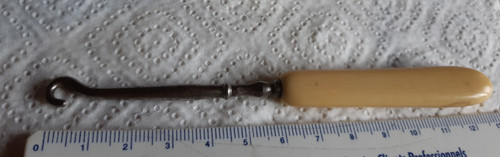 Ancien tire lacet - lacet, crochet