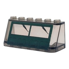 LEGO pare-brise vert foncé