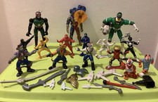 Lot figurines vintage 90 Power Rangers Mighty Morphin Bikers Mices VR Troopers