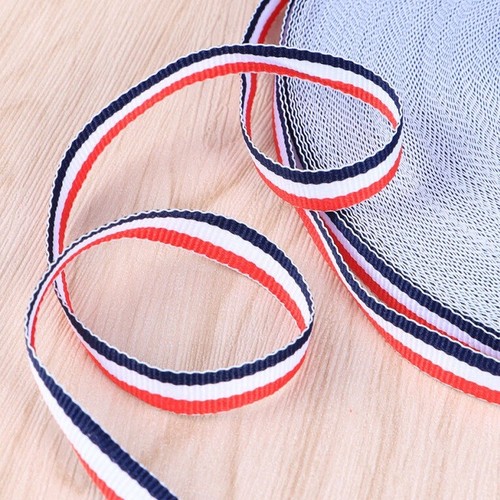 Ruban tricolore rayure - ruban,