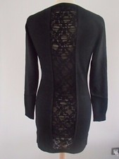 Pull long noir dos sexy