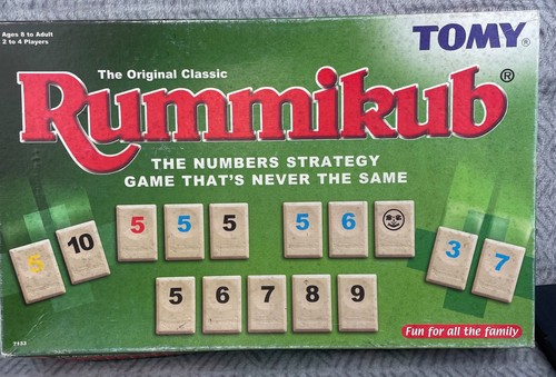 Rummikub jeu société tomy - jeu,