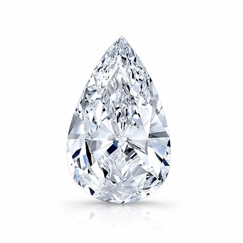 Moissanite poire d if - 5,