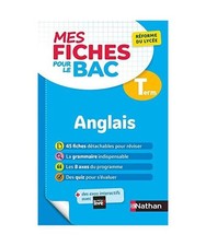 Mes Fiches pour le BAC Anglais Term, Bouillot Vieira, Roselyne
