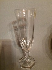Lot  de 6 VERRES à flûtes