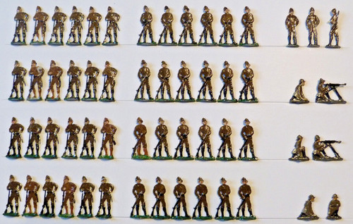 Plats étain zinnfiguren - zinnfiguren,