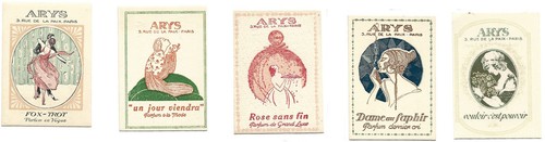 Arys lalique cartes - arys, r.lalique