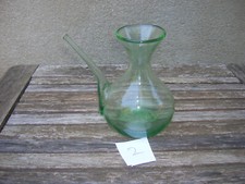 porron en verre soufflé cul