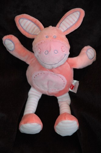 Doudou cheval ane zebre - cheval,