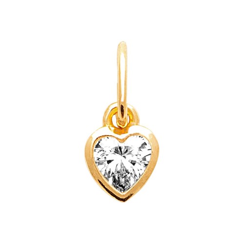 Pendentif forme coeur
