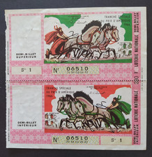BILLET LOTERIE NATIONALE de
