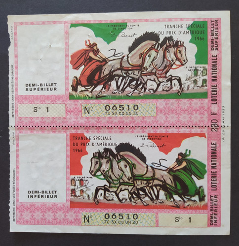 Billet loterie nationale - billet,