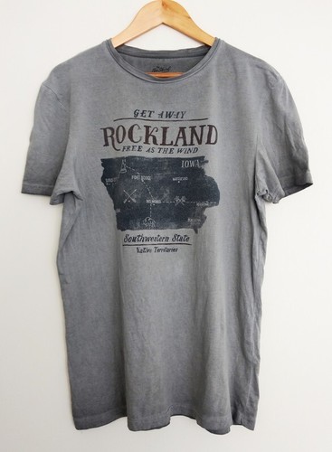 Shirt gris rockland manche - gris., rockland.