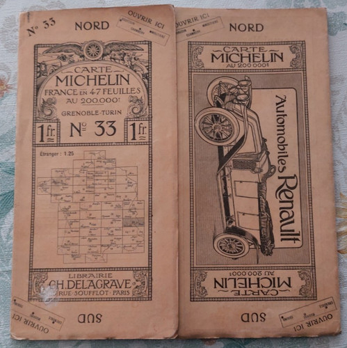 Carte michelin n 33 - , n°33