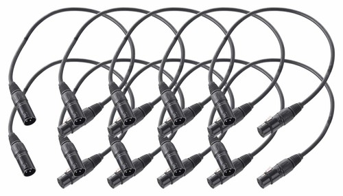 10x xlr câbles mâle - mâle, et