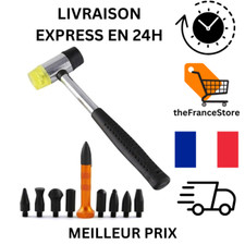 Outils GS PDR Kit de débosselage de carrosserie sans peinture de 10 articles