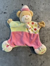 Doudou Semi Plat Ours Clown