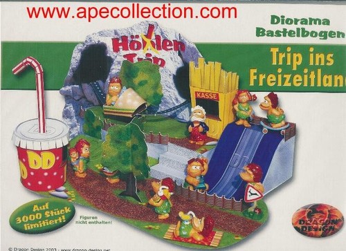 Kinder rare diorama - diorama, allemand