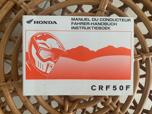 Honda crf50f notice - crf50f, 🇫🇷