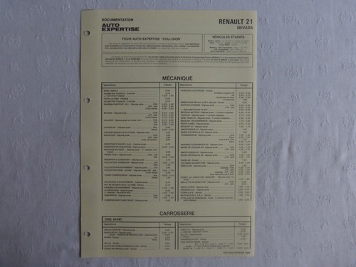 Fiche temps - fiche, de