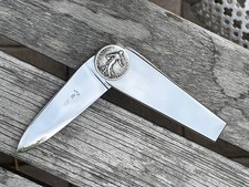 HERMES/ Eloi Pernet Rare canif pivot à système