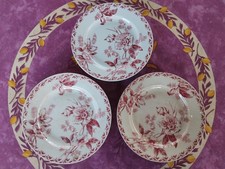 3 Assiettes Plates Terre de