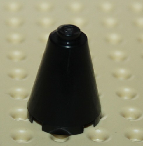 Lego vintage black cone - lego,