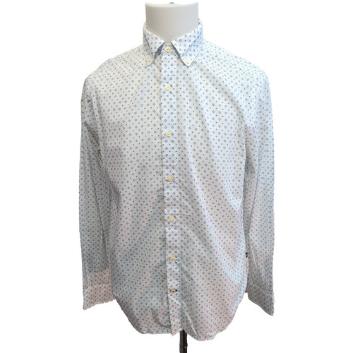 Chemise nautica blanche - nautica, motifs