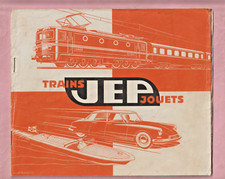 CATALOGUE JEP 1960 - 40 PAGES - TRAINS - AUTOS - CANOTS - AVIONS - JOUETS - TBE