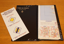 vintage CARTE 1969 RENAULT MICHELIN FRANCE plastifiée GASTON MAILLET bibendum