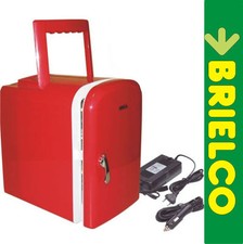 GLACIÈRE PORTABLE MINI FRIGO POUR VOITURE 12V MAISON 220V FROID CHALEUR 4L ROUGE