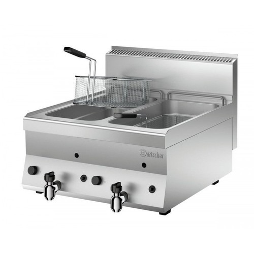 Friteuse inox double gaz 8 - 2, x