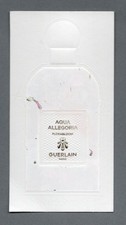 Carte publicitaire - advertising card - Aqua Allegoria de Guerlain