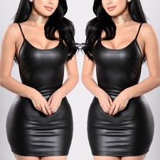PU Cuir Porno Noir