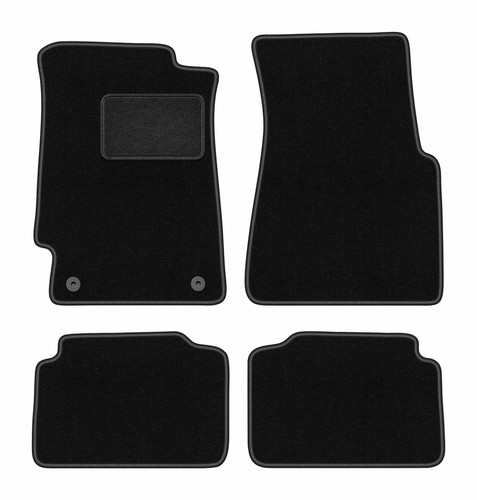 Tapis sol velours noir - tapis,