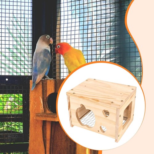 Nichoir bois pour cage nid - en, cage,
