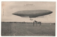 CPA - DIRIGEABLE "LEBAUDY" : LE LÂCHEZ-TOUT - TOUL (54) NON ÉCRITE - Militaria
