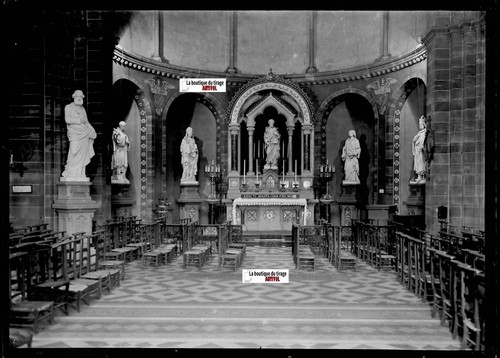 Plaque verre photo - verre,