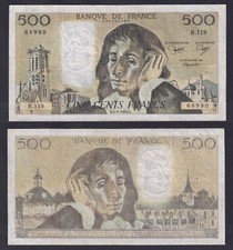 Billet De Banque France 500