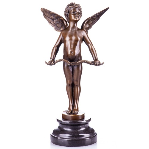 Sculpture ange bronze vici - sculpture, en