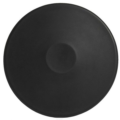 Black rubber discus practice - black,