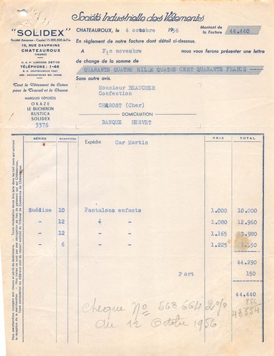 1956 societe industrielle des - 1956,