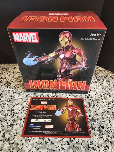 Iron man resin bust 2021 - iron,